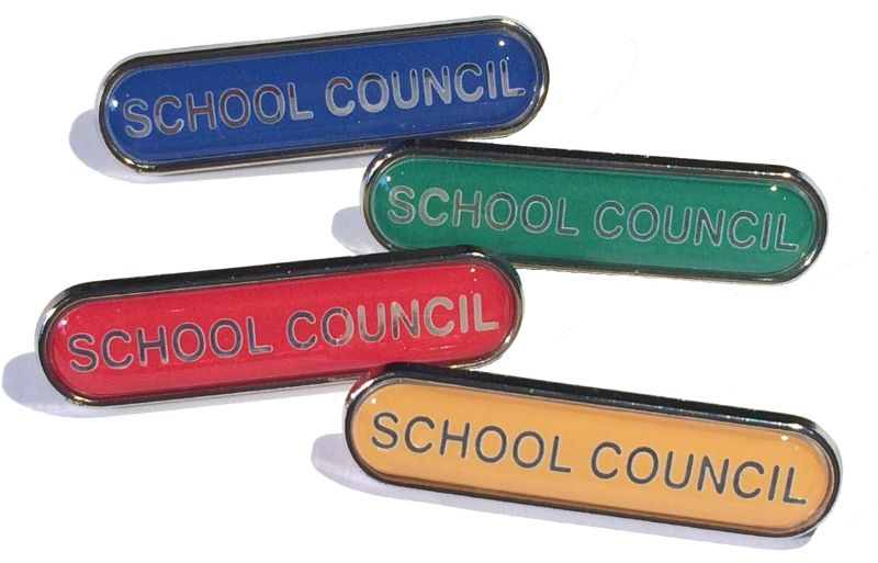 SCHOOL COUNCIL bar badge